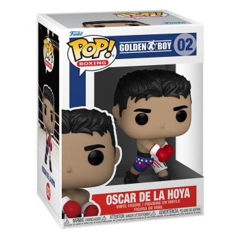 Funko Pop! Boxing - 02 - Oscar de la Hoya - Golden Boy