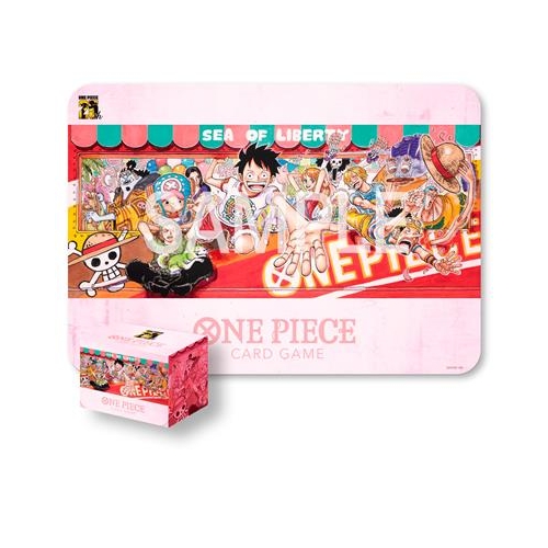 PREORDER One Piece Card Game Playmat and Card Case Set 25th Edition (ENG)