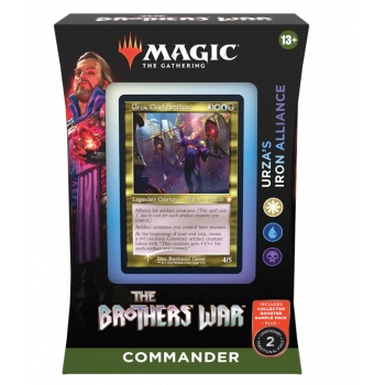 Magic the Gathering - The Brothers War Commander Deck - Uzra's Iron Alliance - ITA