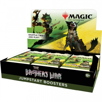 Magic the Gathering - The Brothers War Jumpstart Booster Display (18 Packs) - ENG