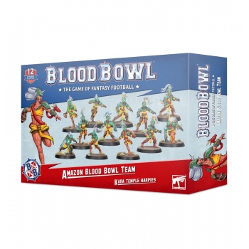 Amazon Blood Bowl Team: Kara Temple Harpies Bloodbowl