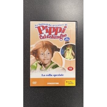 DVD - Le fantastiche avventure di Pippi calzelunghe -Una colla speziale- n.18 - DeAgostini - Planeta Junior