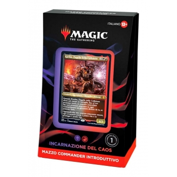 Magic the Gathering - Mazzo Commander Deck Introduttivo - Incarnazione del Caos ITA