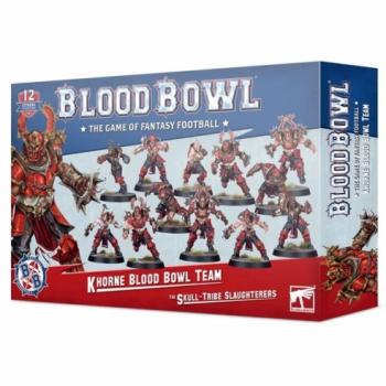 Khorne Blood Bowl Team: The Skull-Tribe Slaughtered Bloodbowl