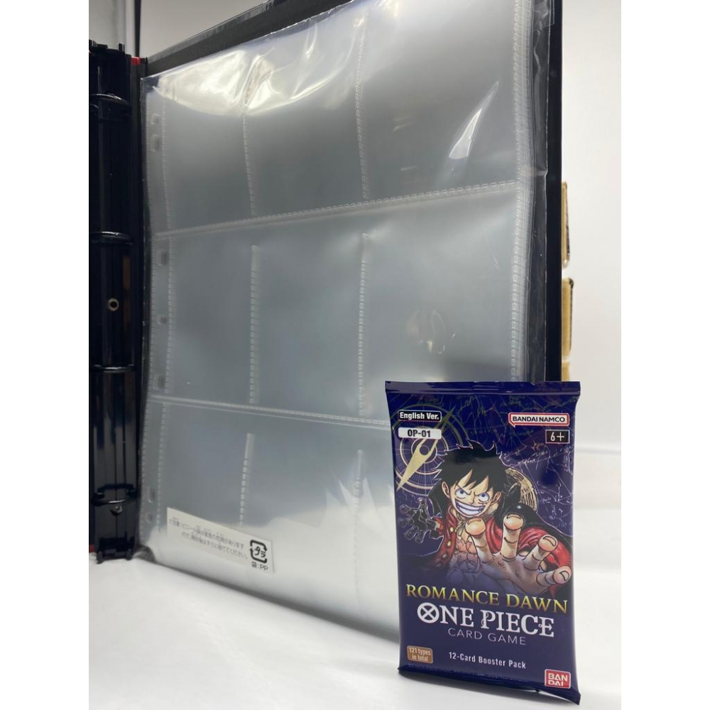 One Piece Card Game 9- Pocket Binder Set Anime Version + BUSTINA 1°  EdizioneROMANCE DAWN INCLUSA (ENG) -  di GmDistribuzioni  srl