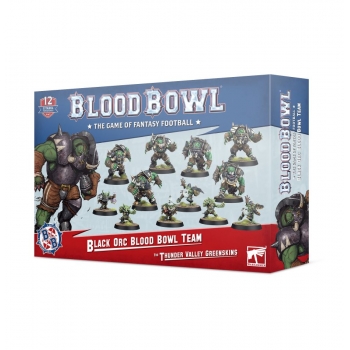Black Orc Blood Bowl Team: The Thunder Valley Greenskins Bloodbowl