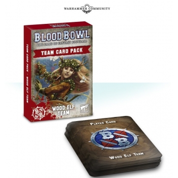 Blood Bowl Team Card Pack: Wood Elf Team Bloodbowl