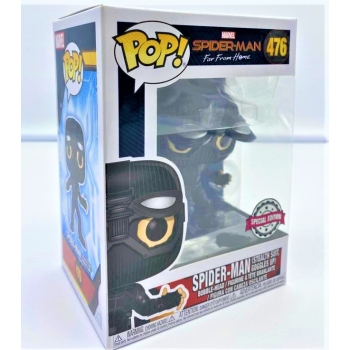 Funko Pop! 476 - Marvel Spider-man Far From Home - Spider-man (Stealth Suit, Goggles up) Special Edition