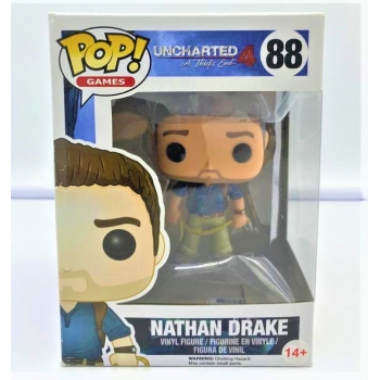FUNKO POP! Games 88 - Uncharted 4 A thief's end - Nathan Drake 9 cm