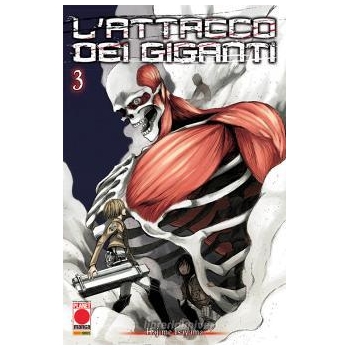 Manga - Planet Manga - L'Attacco dei Giganti 3 - Terza Ristampa (Buono)