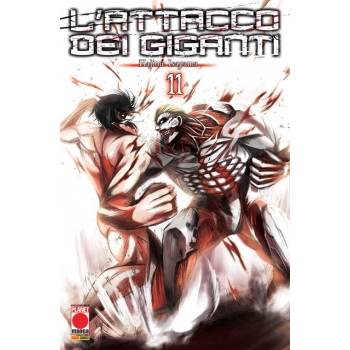 Manga - Planet Manga - L'Attacco dei Giganti 11 - Seconda Ristampa (Ottimo)