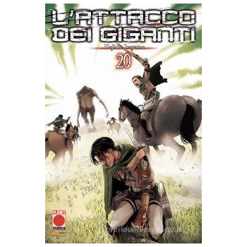 Manga - Planet Manga - L'Attacco dei Giganti 20 - Seconda Ristampa (Ottimo)