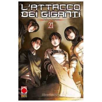 Manga - Planet Manga - L'Attacco dei Giganti 21 - Seconda Ristampa (Ottimo)