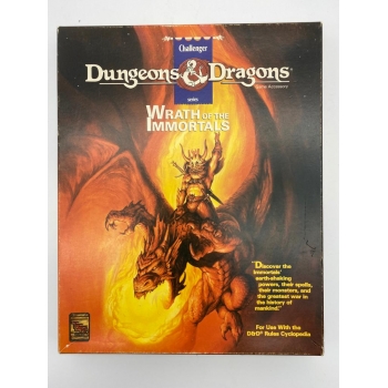 Manuale GDR Vintage - Dungeons & Dragons Wrath of the Immortals Challenger Set Completo con Box ENG