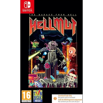 Hellmut: The Badass From Hell (Code in a Box) - Nintendo Switch [Versione EU Multilingue]