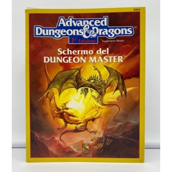 Manuale GDR Vintage - Advanced Dungeons & Dragons Schermo del DUNGEON MASTER