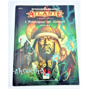 Manuale GDR Vintage - Dungeons & Dragons Atlante I Principati di Glantri