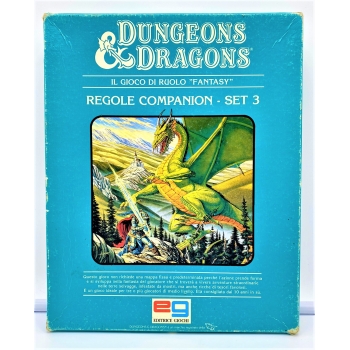 Manuale GDR Vintage - Dungeons & Dragons Regole Companion Set 3 Completo EG