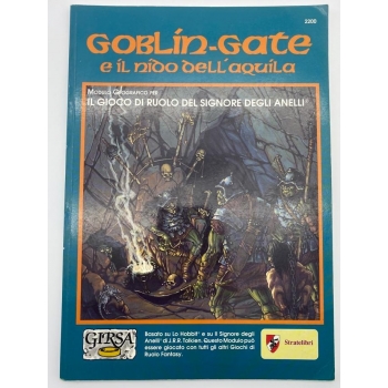 Manuale GDR Vintage - Stratelibri Il Signore degli Anelli - Goblin Gate e il Nido dell'Acquila