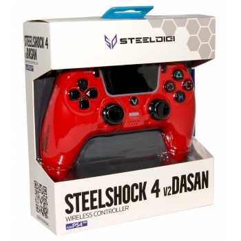 SteelShock 4 Wireless Controller V2 Dasan Rosso