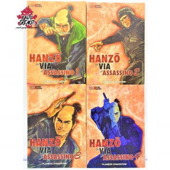Manga - Planeta DeAgostini - Hanzo la Via dell'Assassino - Serie Completa 1/4