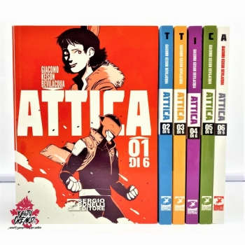 Manga - Bonelli - Attica - Serie Completa 1/6