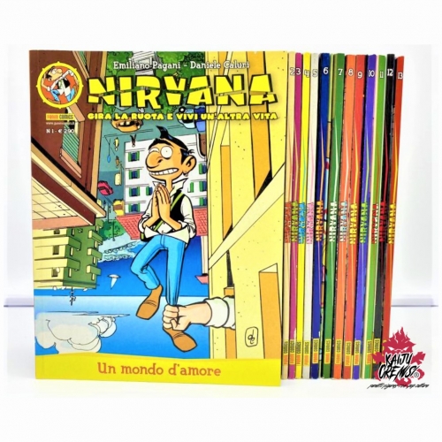 Fumetti - Panini Comics - Nirvana - Sequenza Completa 1/13 (di 14)