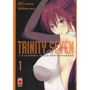Manga - Planet Manga - Trinity Seven 1 - Prima Edizione - Buono