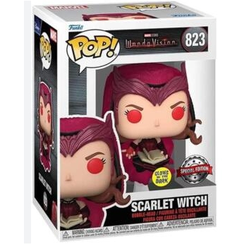Funko POP! 823 - Wanda Vision - Scarlet Witch - Special Edition - Glows in the Dark