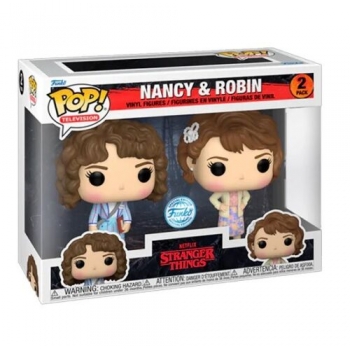 Funko POP! Television 2 Pack - Stranger Things - Nancy & Robin - Special Edition