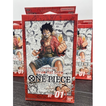 One Piece Card Game Starter Deck - Straw Hat Crew - [ST-01] (ENG) IN HAND!
