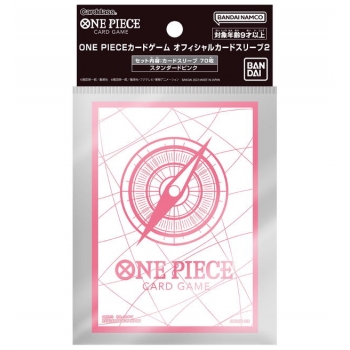 One Piece Official Sleeves 2 - Standard Pink - 70 pezzi