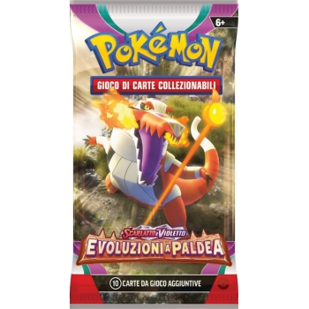 Pokémon - Tcg - Pokémon Evoluzioni a Paldea - Bustina Buste Scarlatto & Violetto (ITA)