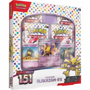 PREORDER Pokémon - Tcg - Pokémon Scarlatto & Violetto 151 - Collezione Alakazam EX (Ita)