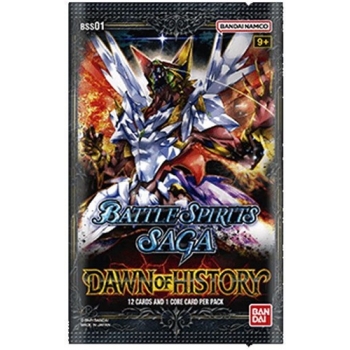 Bustina 01 Battle Spirits Saga Set Bandai Dawn of History BSS01