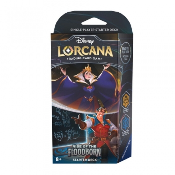 Disney Lorcana TCG Rise of the Floodborn Starter Deck - Amber Sapphire