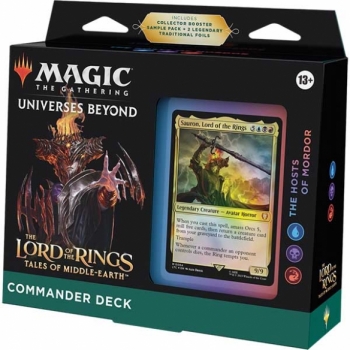Magic the Gathering Commander Deck - The Hosts of Mordor ENG
