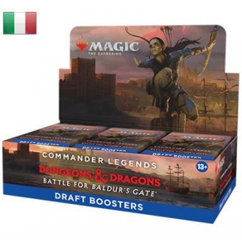 Magic the Gathering - D&D Battaglia per Baldur's Gate - Draft Booster (24 packs) ITA